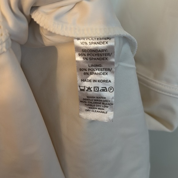 Tuckernuck white tennis dress size medium EUC - Picture 6 of 6